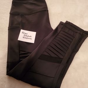 NEW CVG XL Black Moto Capris